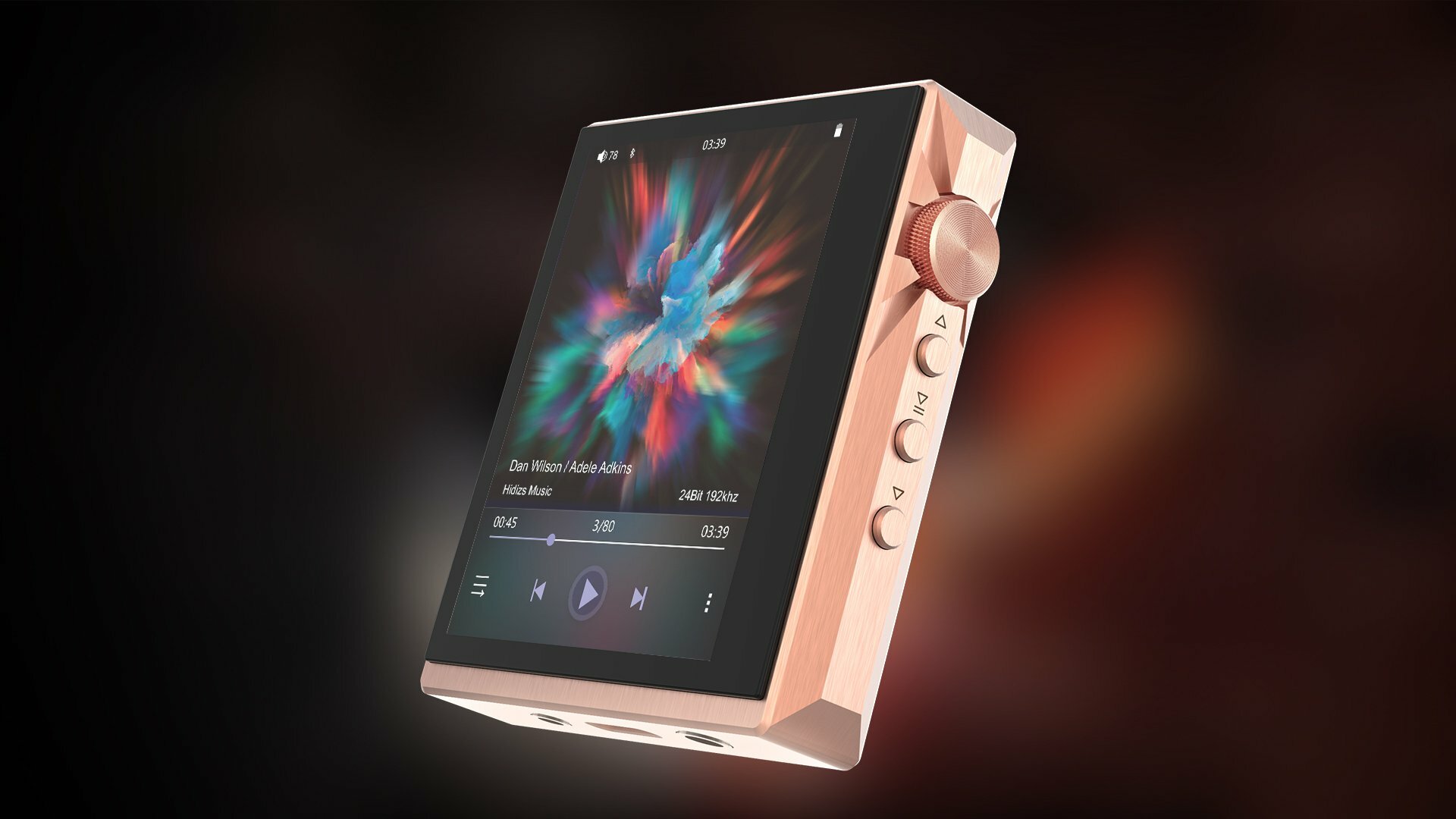 Hidizs AP80 Pro X 便攜音樂播放器(紅銅限量版)