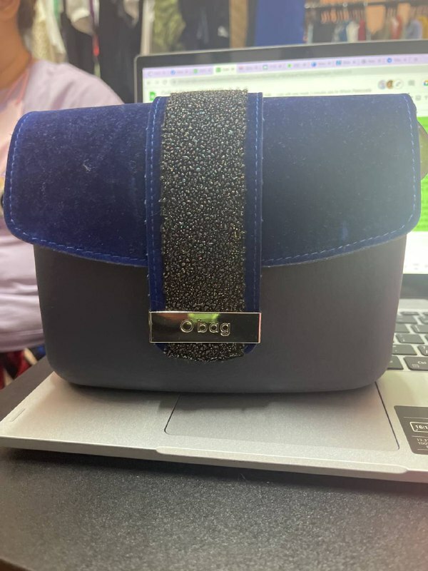 [S] O BAG BLUE SUDE CROSSBODY BAG, BLUE,SOB52, FINAL SALE (SOB52)