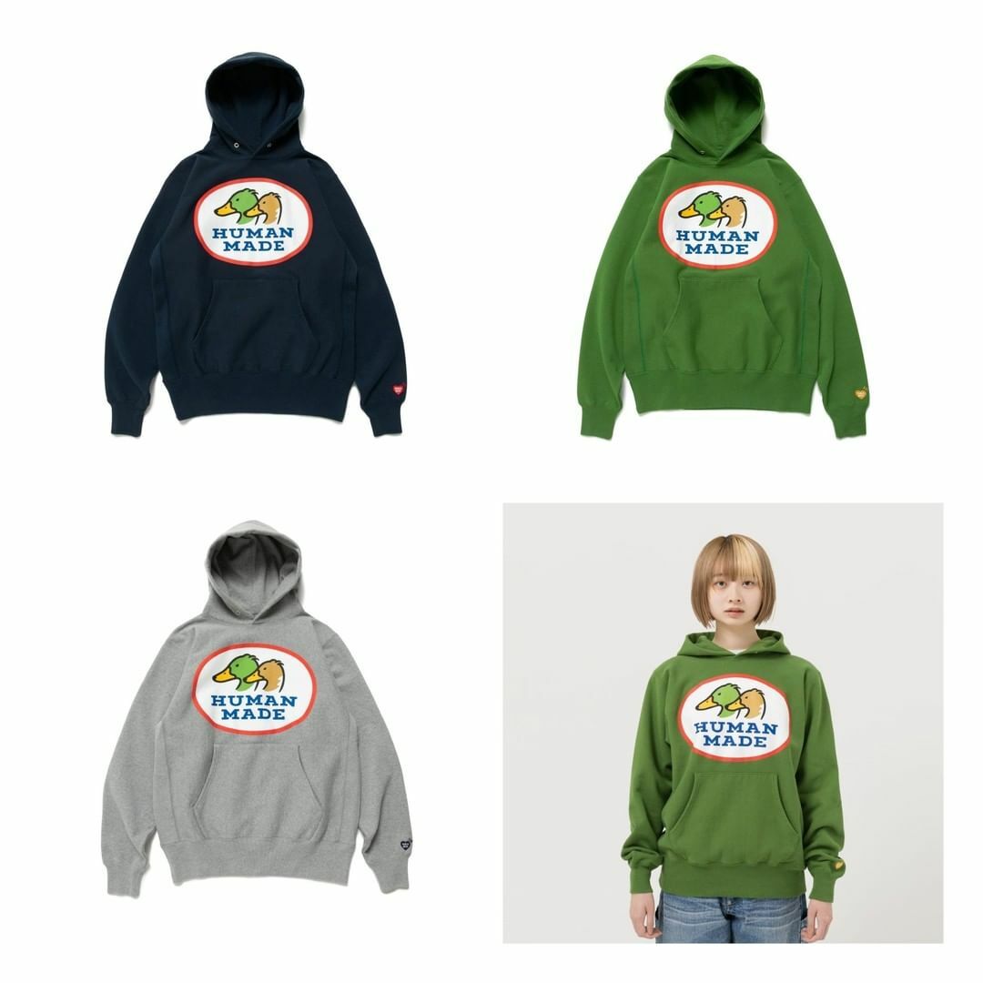 2022AW HUMAN MADE HEAVYWEIGHT HOODIE #1 雙鴨 帽T 現貨