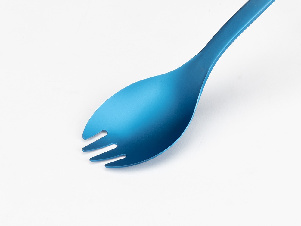 現貨 Snow Peak 鈦合金匙叉（銀色）