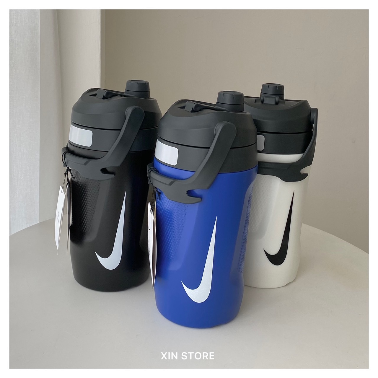 Nike Fuel JUG Bottle 64oz 巨無霸 大水壺 運動 健身 籃球 單勾 水壺 黑 白 寶藍