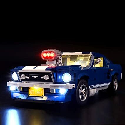 MOC LED light for LEGO 10265: Ford Mustang