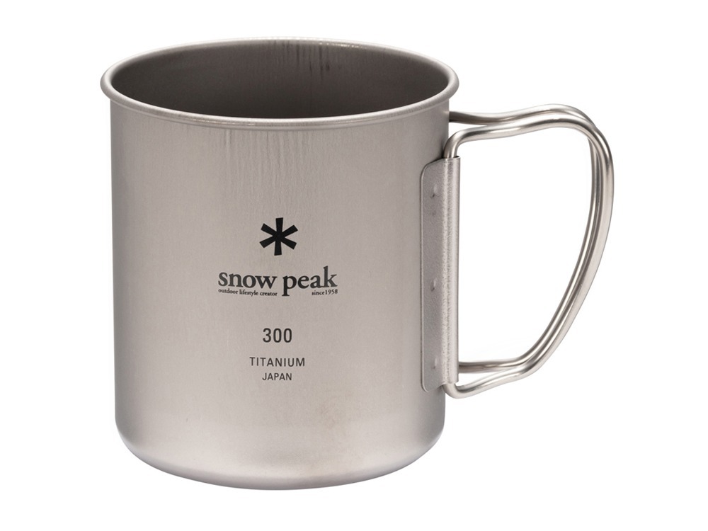 現貨 Snow Peak: Titanium Single Wall Mug 鈦杯