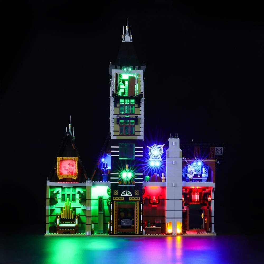 MOC LED light for LEGO 10273: Haunted House