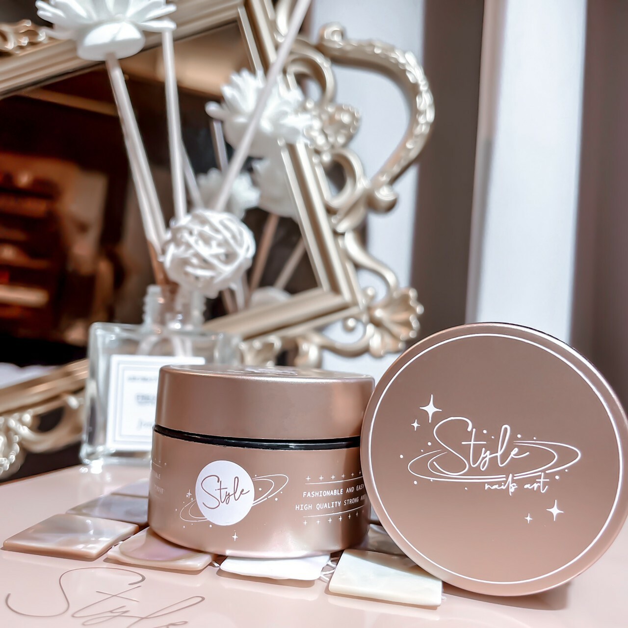 美展優惠🌼STYLE玫瑰星空罐裝建構