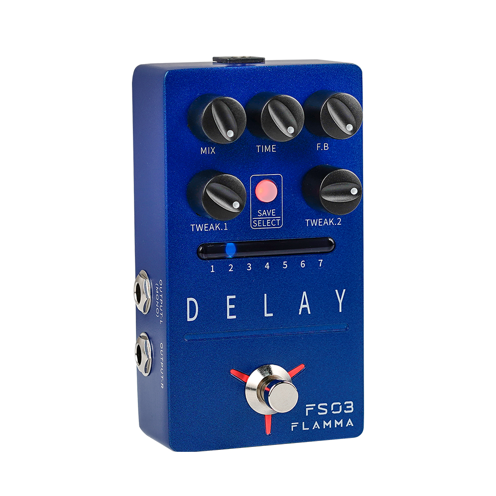 Flamma Flamma Innovation FS03 DELAY 延遲 效果器 第 3 張圖片｜三峽效果器