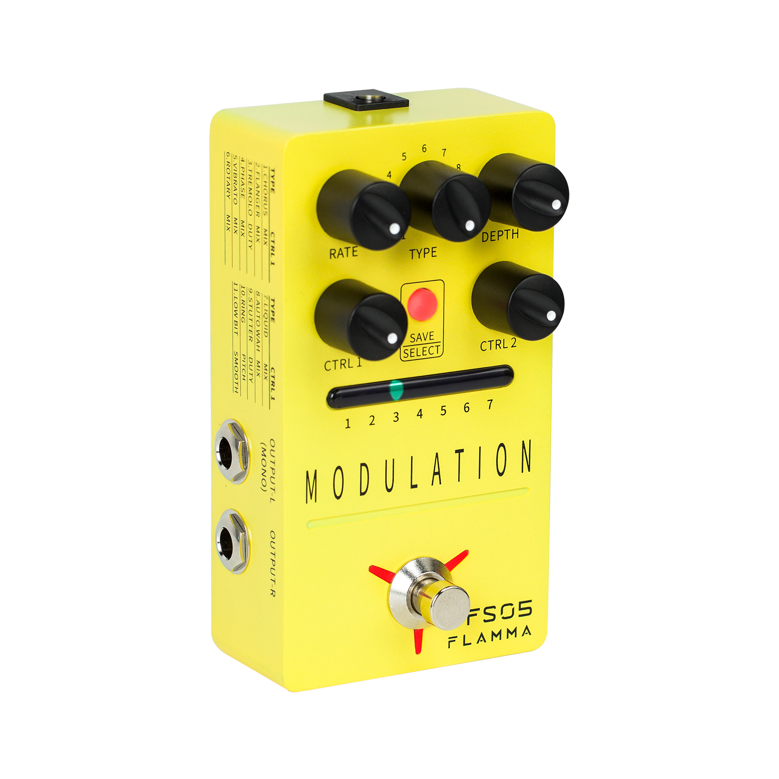 Flamma Flamma Innovation FS05 MODULATION 調變 效果器 第 2 張圖片｜三峽吉他 / Bass