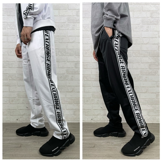 Armani Exchange AX 字母串標 運動長褲 休閒長褲 套裝