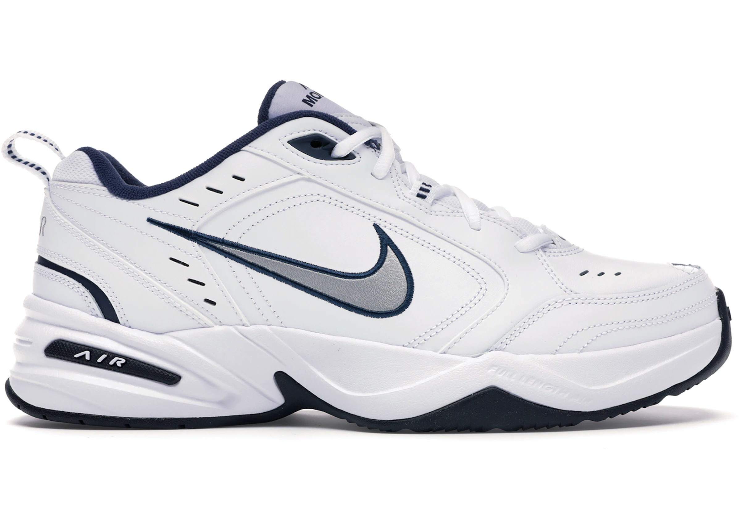 Nike Air Monarch IV 'White/Metallic Silver'