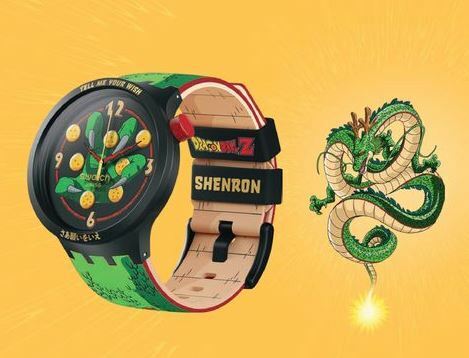 【Swatch】七龍珠-神龍 SB01Z102 47mm  現代鐘錶