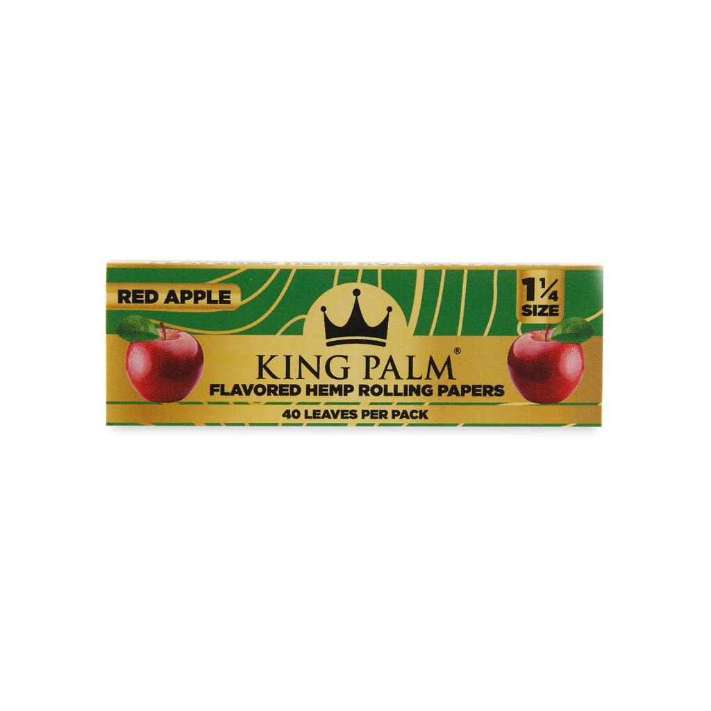 1 1/4 KING PALM FLAVORED HEMP ROLLING PAPERS
