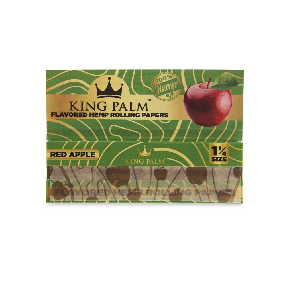 1 1/4 KING PALM FLAVORED HEMP ROLLING PAPERS
