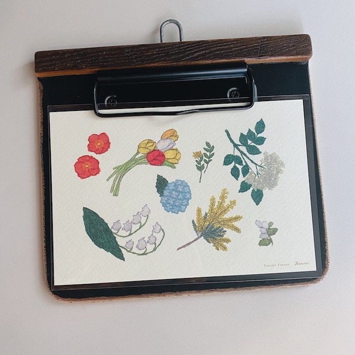 米津祐介 花朵 明信片 ｜日本Greeting Life