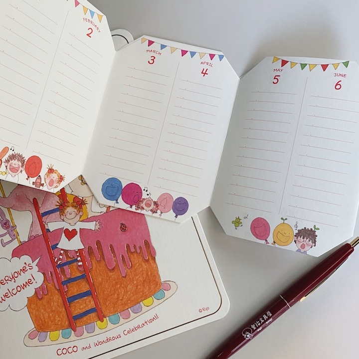 COCO醬 紀念日小本本｜日本Greeting Life