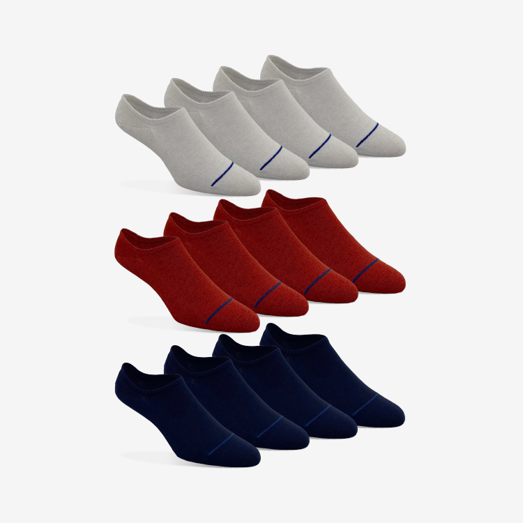 Men's STAYON No Show Socks 12PackCHEGO