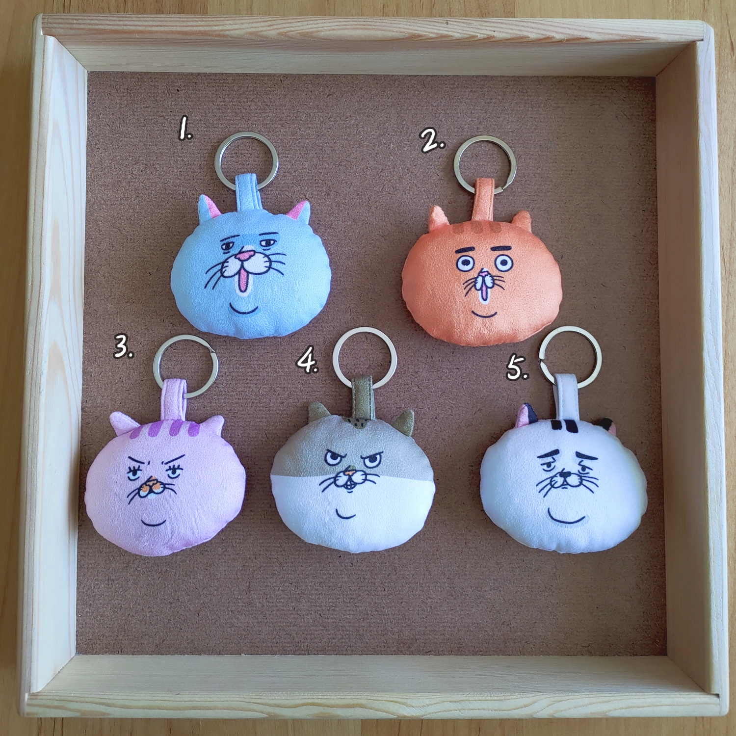 【ehcat貓室友】貓室友手縫鑰匙圈