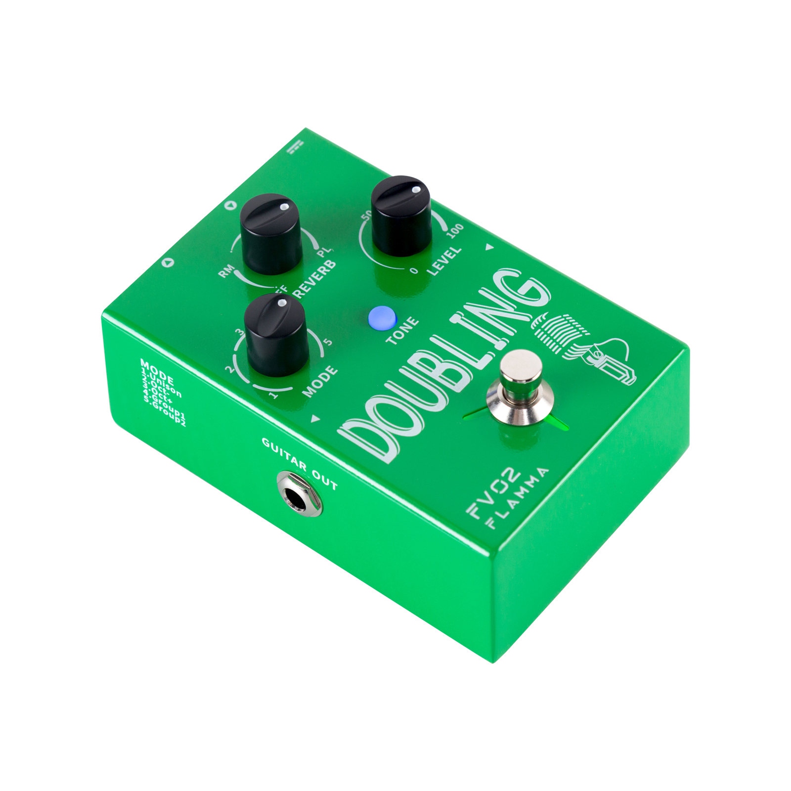 Flamma FV02 DOUBLING Vocal Octave Chorus 八度合唱 人聲效果器 單顆效果器 附變壓器 第 4 張圖片｜三峽吉他 / Bass