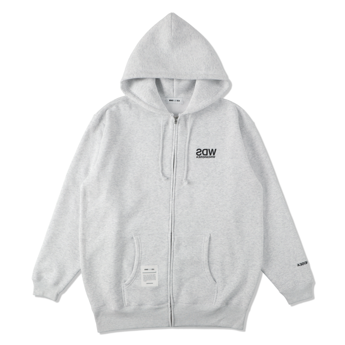 WIND AND SEA 22FW DMZ ZIP UP HOODIE