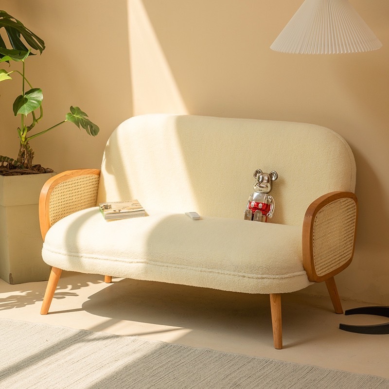 【特惠品】《1032》羅曼拼接藤編單人/雙人沙發