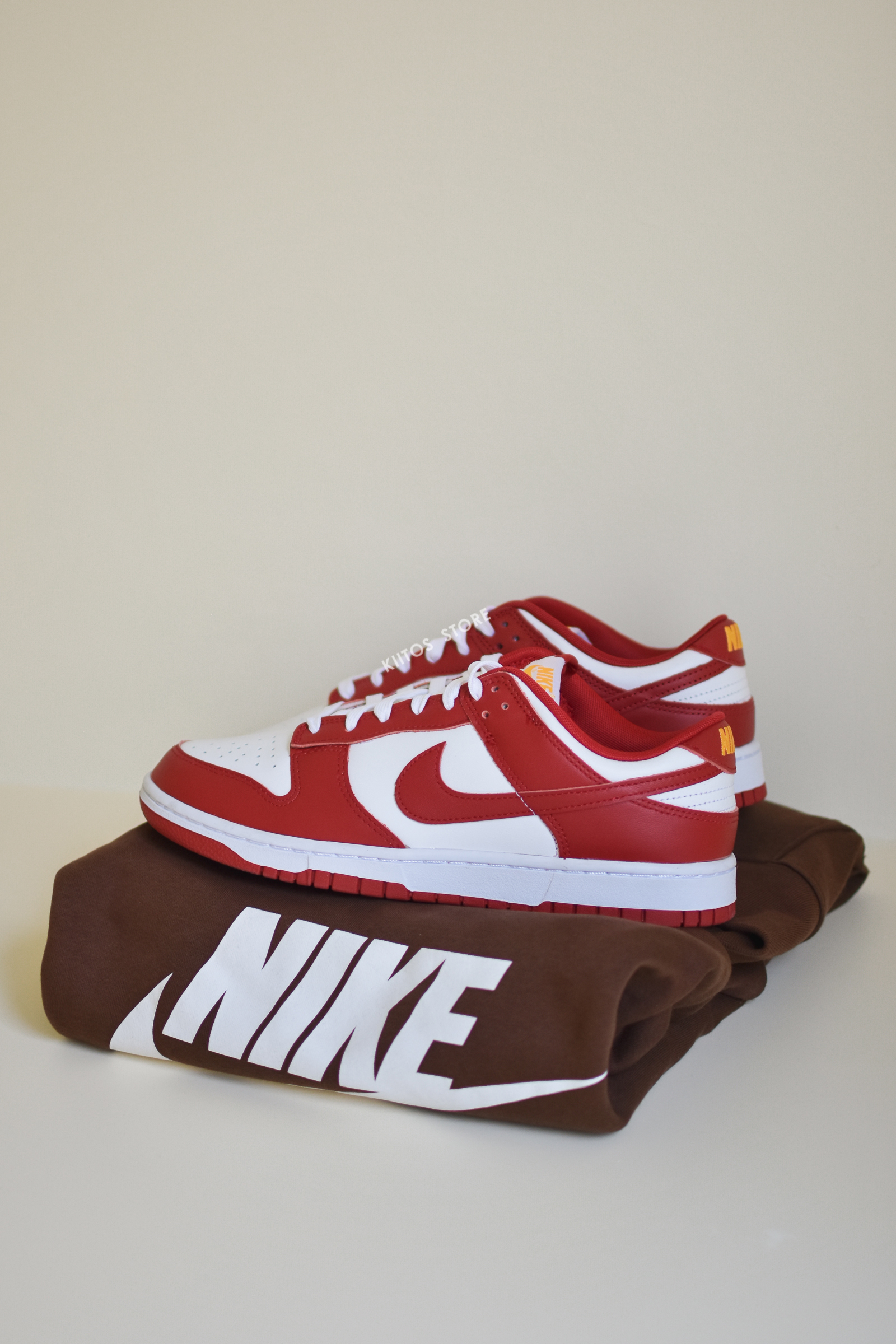 NIKE DUNK LOW GYM RED 白紅金字