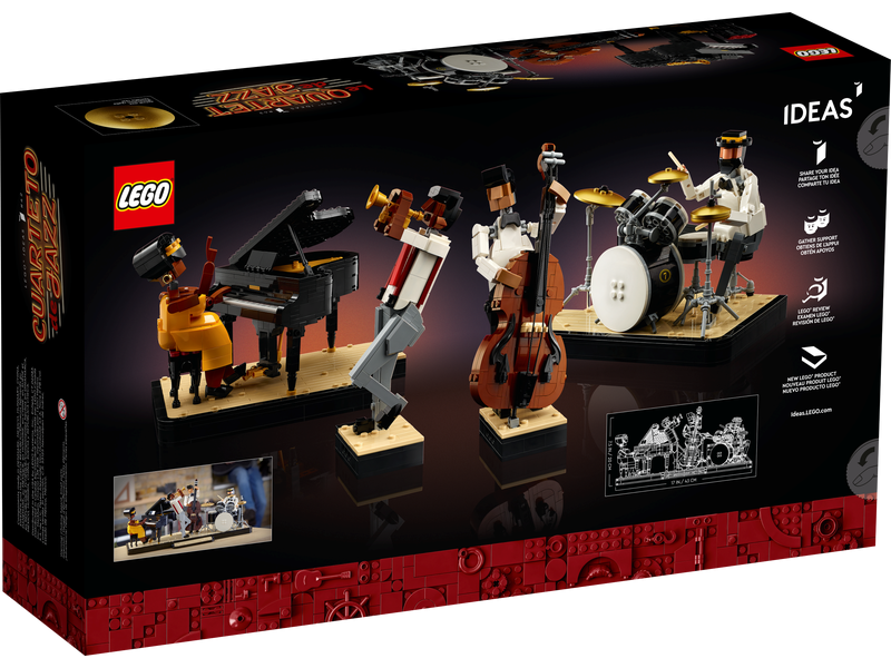 LEGO 21334 Jazz Quartet 爵士四重奏 (Ideas)