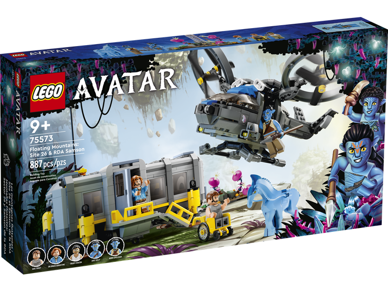 LEGO 75573 Floating Mountains: Site 26 & RDA Samson (Avatar 阿凡達)