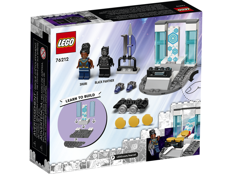 LEGO 76212 Shuri's Lab (黑豹2：瓦干達萬歲，Marvel 漫威)