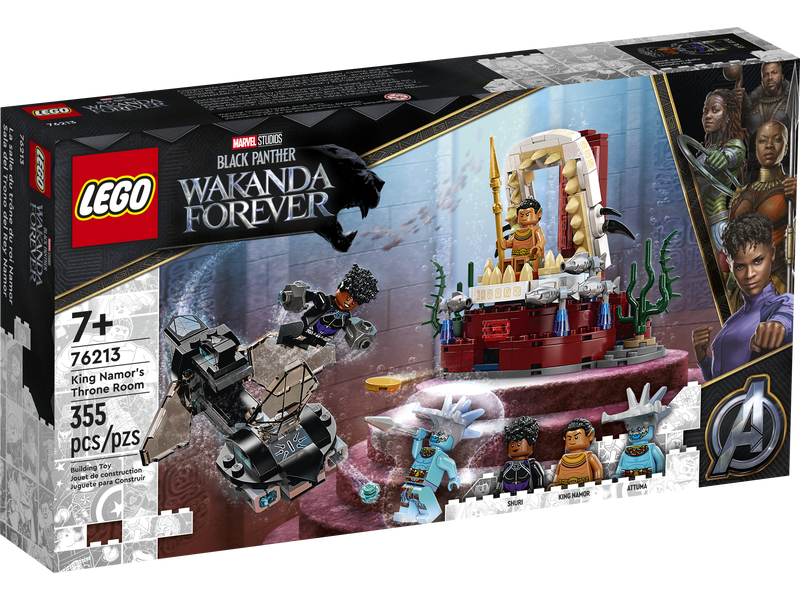 LEGO 76213 King Namor's Throne Room 國王納摩的王座廳 (黑豹2：瓦干達萬歲，Marvel 漫威)