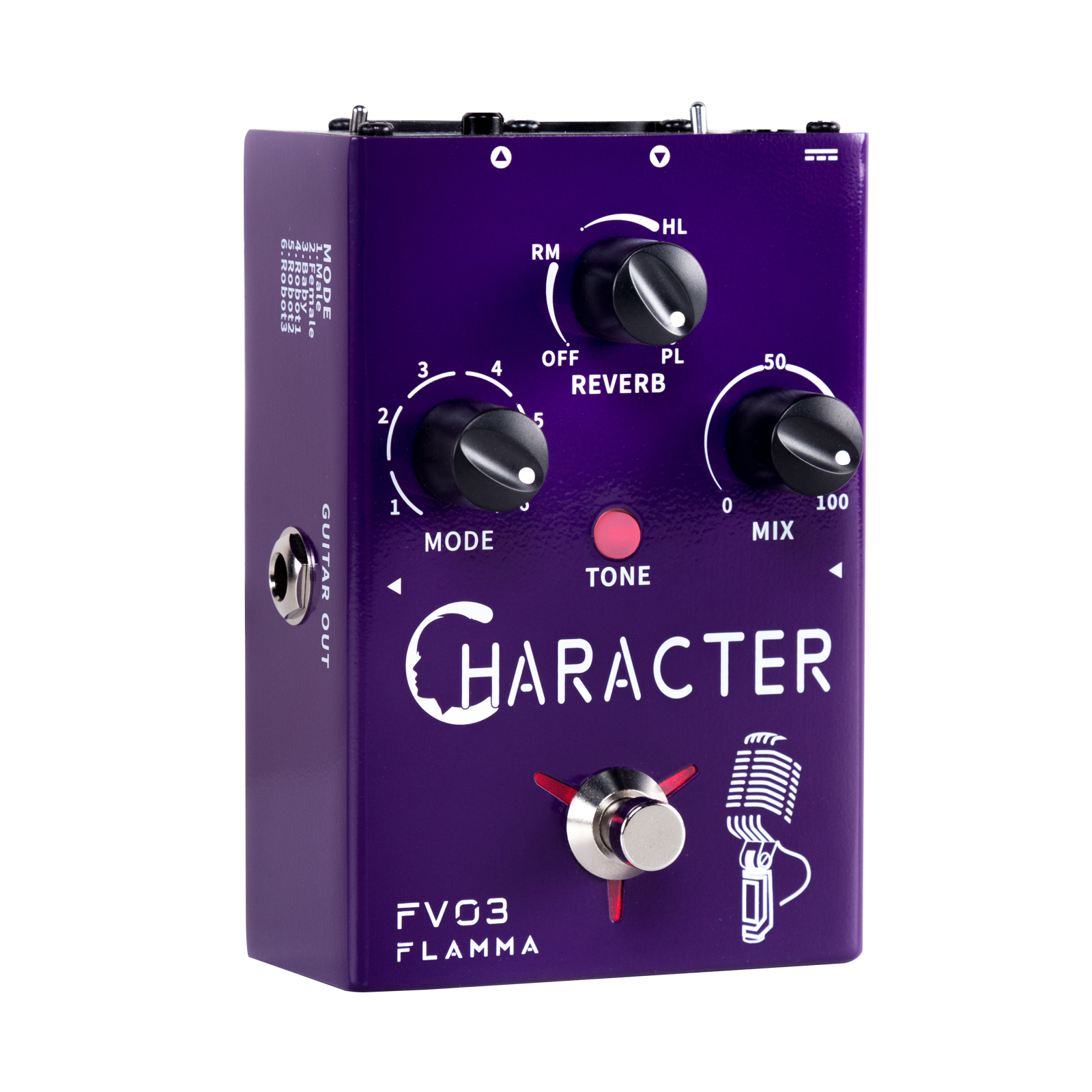 Flamma FV03 CHARACTER Voice Altering 變聲效果 人聲效果器 單顆效果器 附變壓器