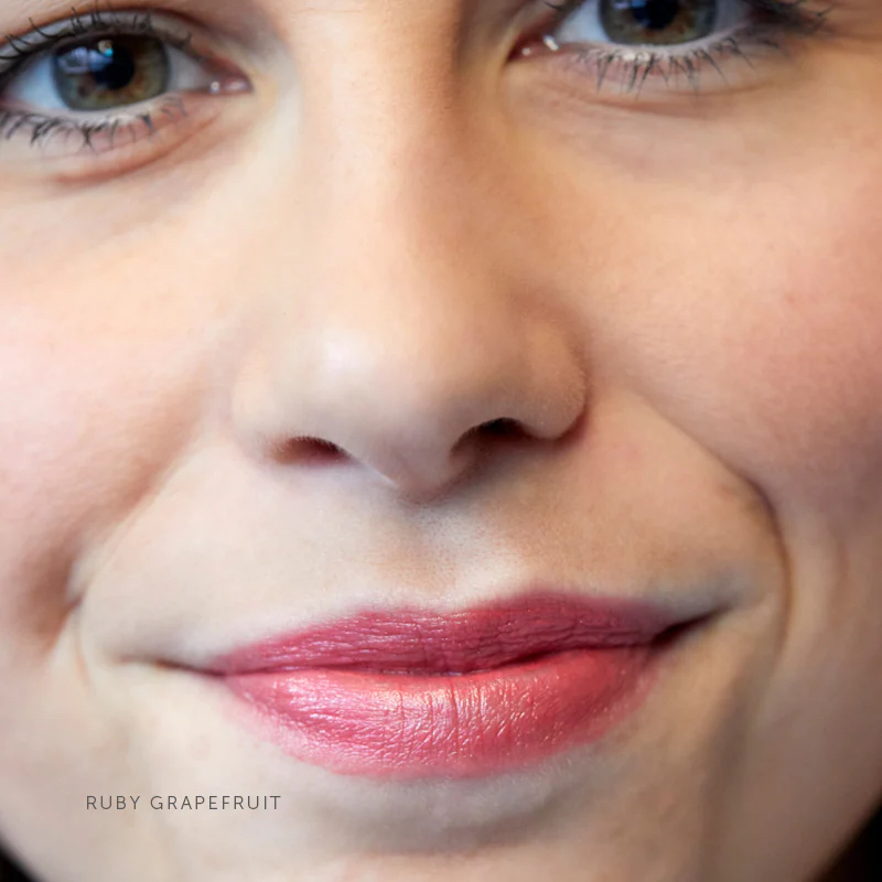 NATURAL LIP NOURISH™ #RUBY GRAPEFRUIT | LUK BEAUTIFOOD