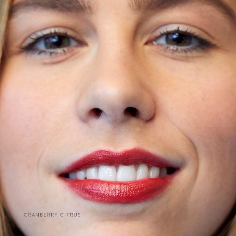 NATURAL LIP NOURISH™ #CRANBERRY CITRUS | LUK BEAUTIFOOD