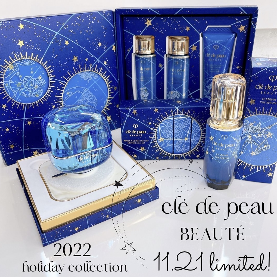 [限定] 日本clé de peau beauté 40週年限定 THE RADIANT SKY COLLEC