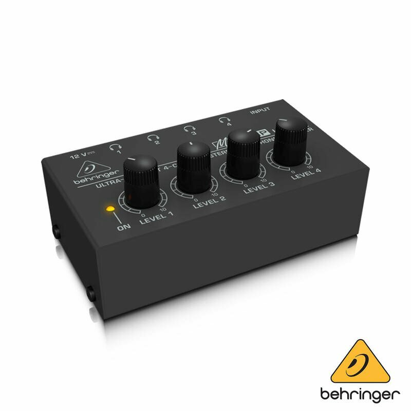 Behringer MicroAMP HA400 耳機擴大器 耳機分配器