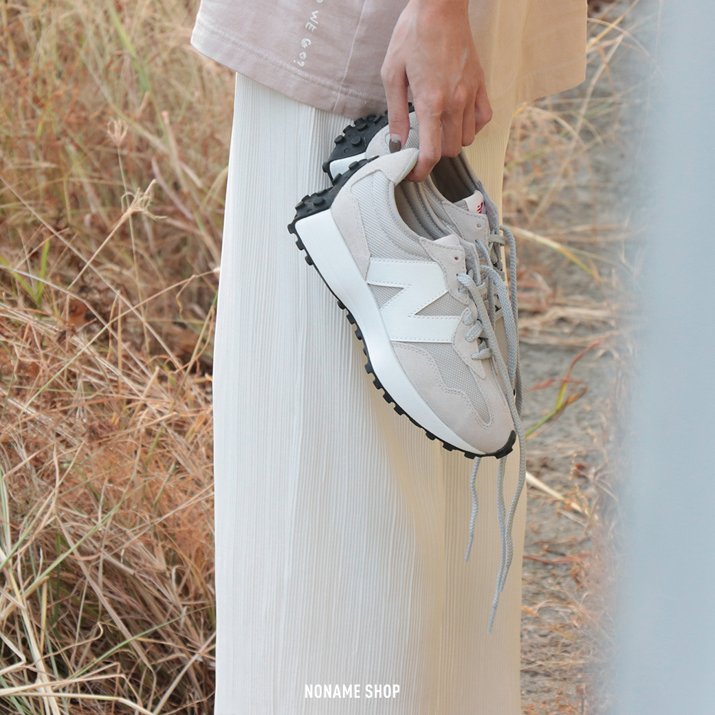 NEW BALANCE NB 327 網布 皮革 藕粉 (男/女款)