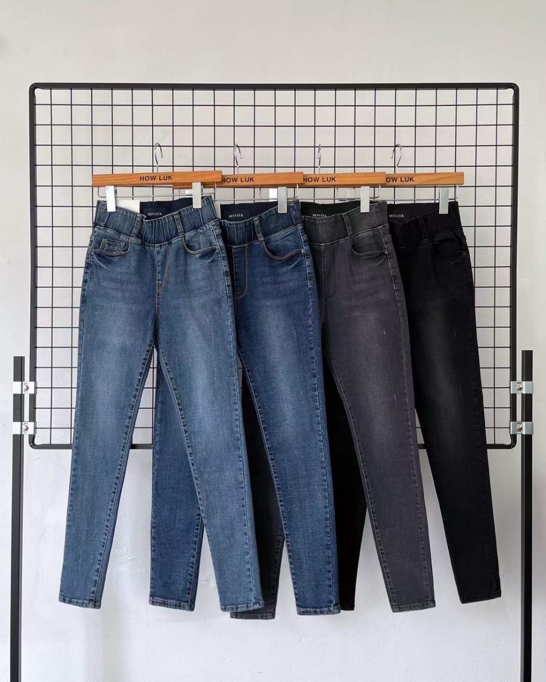 OCT7526 HOWLUK顯瘦窄牛仔褲