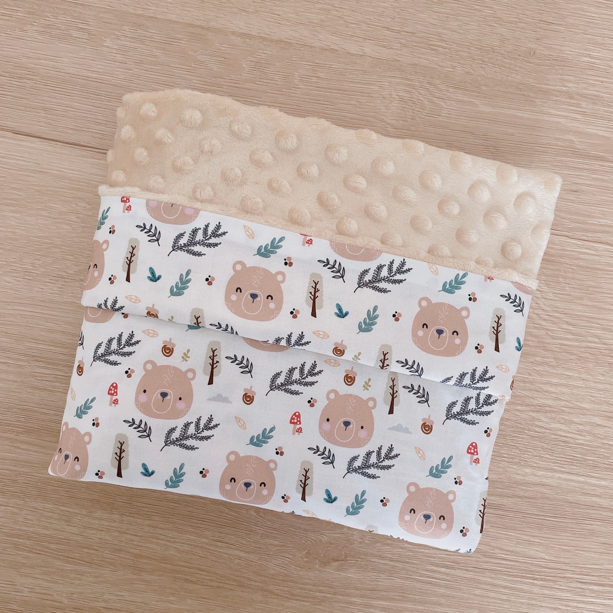 Hi Y.P store-舒眠毯-獨家設計款森林棕熊