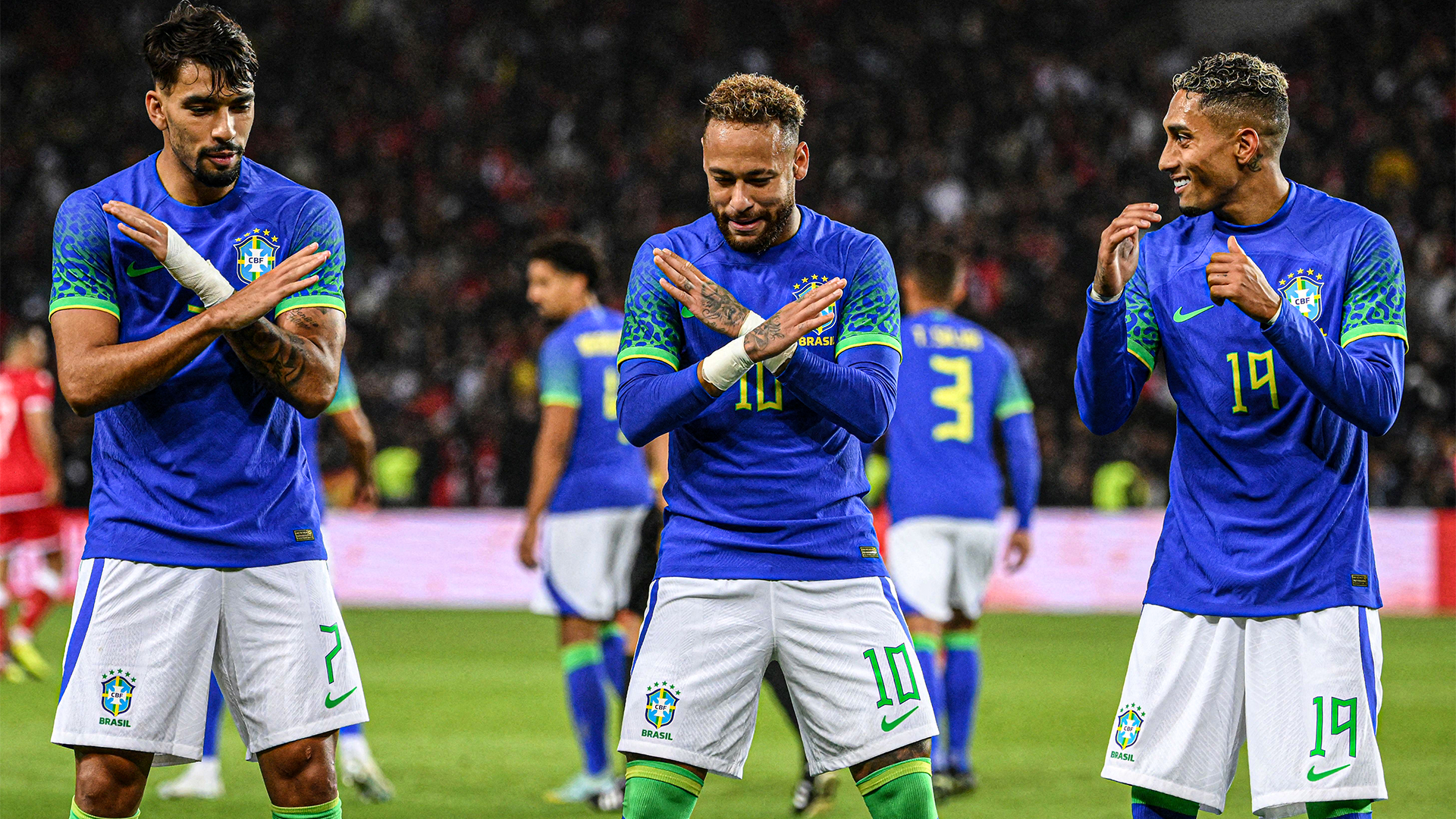 2022世界杯巴西國家隊作客尼馬球迷版球衣