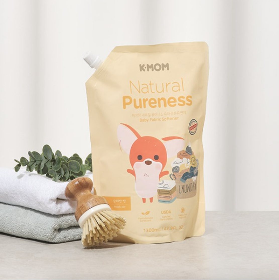 K-MOM - 有機柔順劑(補充裝) -  1300ml