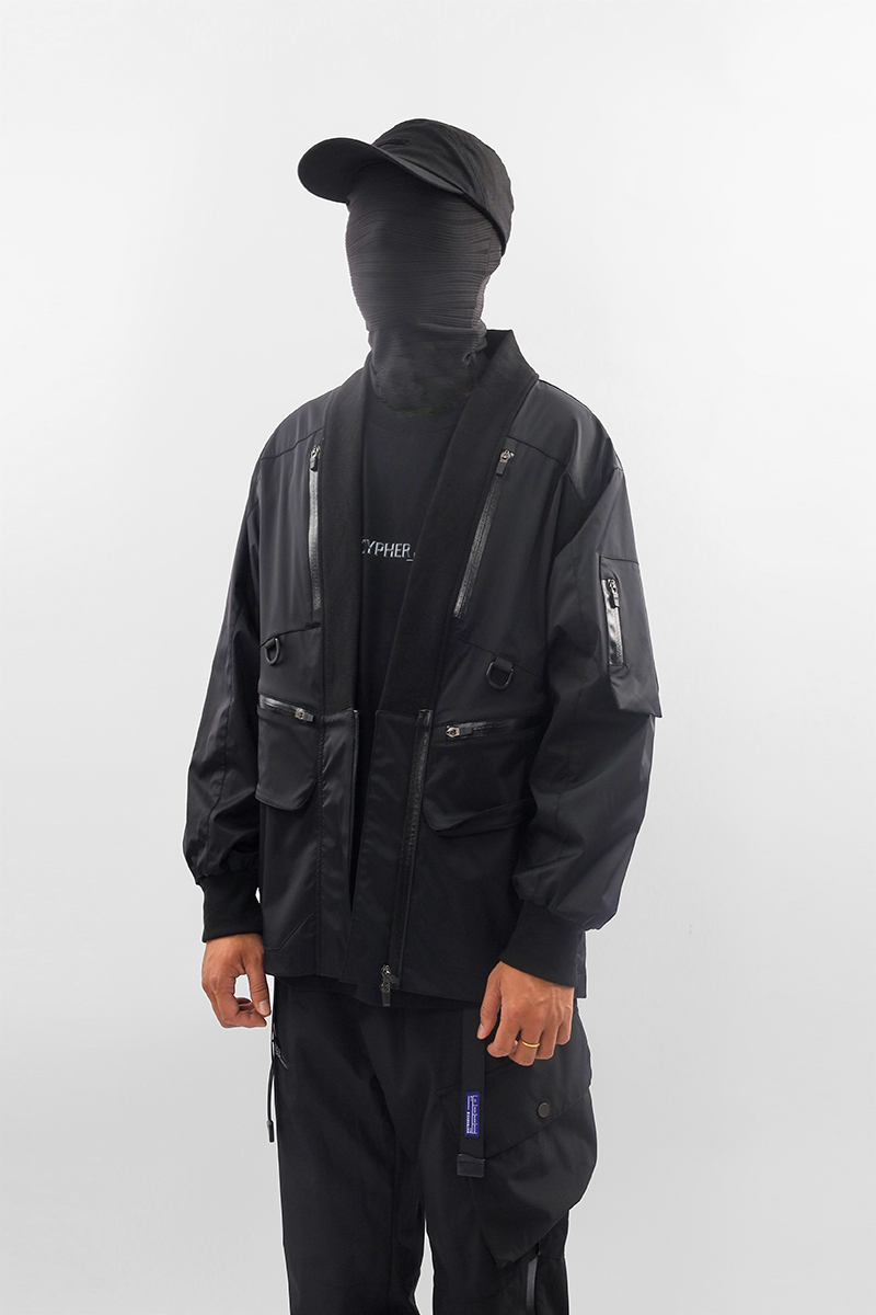 WHYWORKS 機能道袍防水中式戶外夾克
