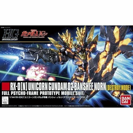 HGUC 1/144 獨角獸高達 2號機 報喪女妖 諾恩 Unicorn Gundam 02 Banshee Norn (毀滅模式)
