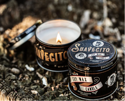 美國 Suavecito 古龍水香氛蠟燭