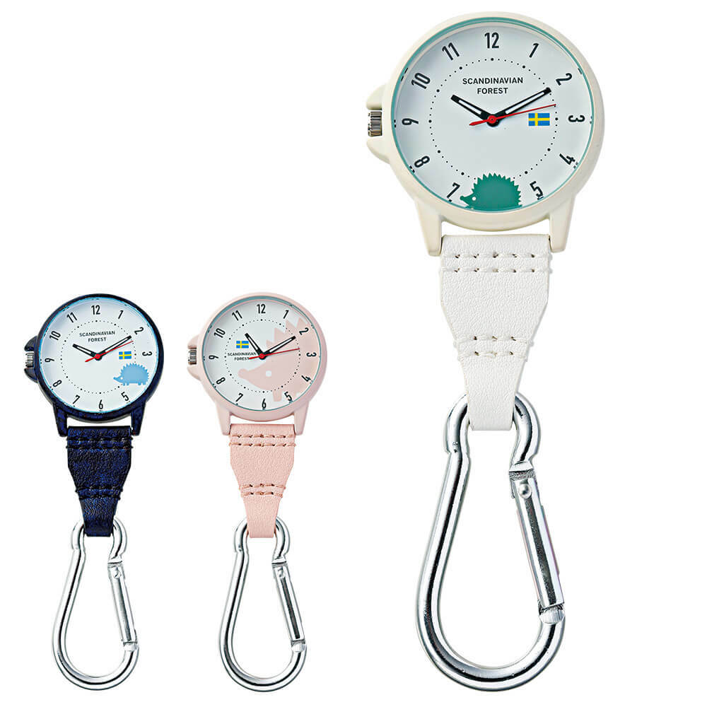 [預購] 斯堪的納維亞森林登山扣護士錶