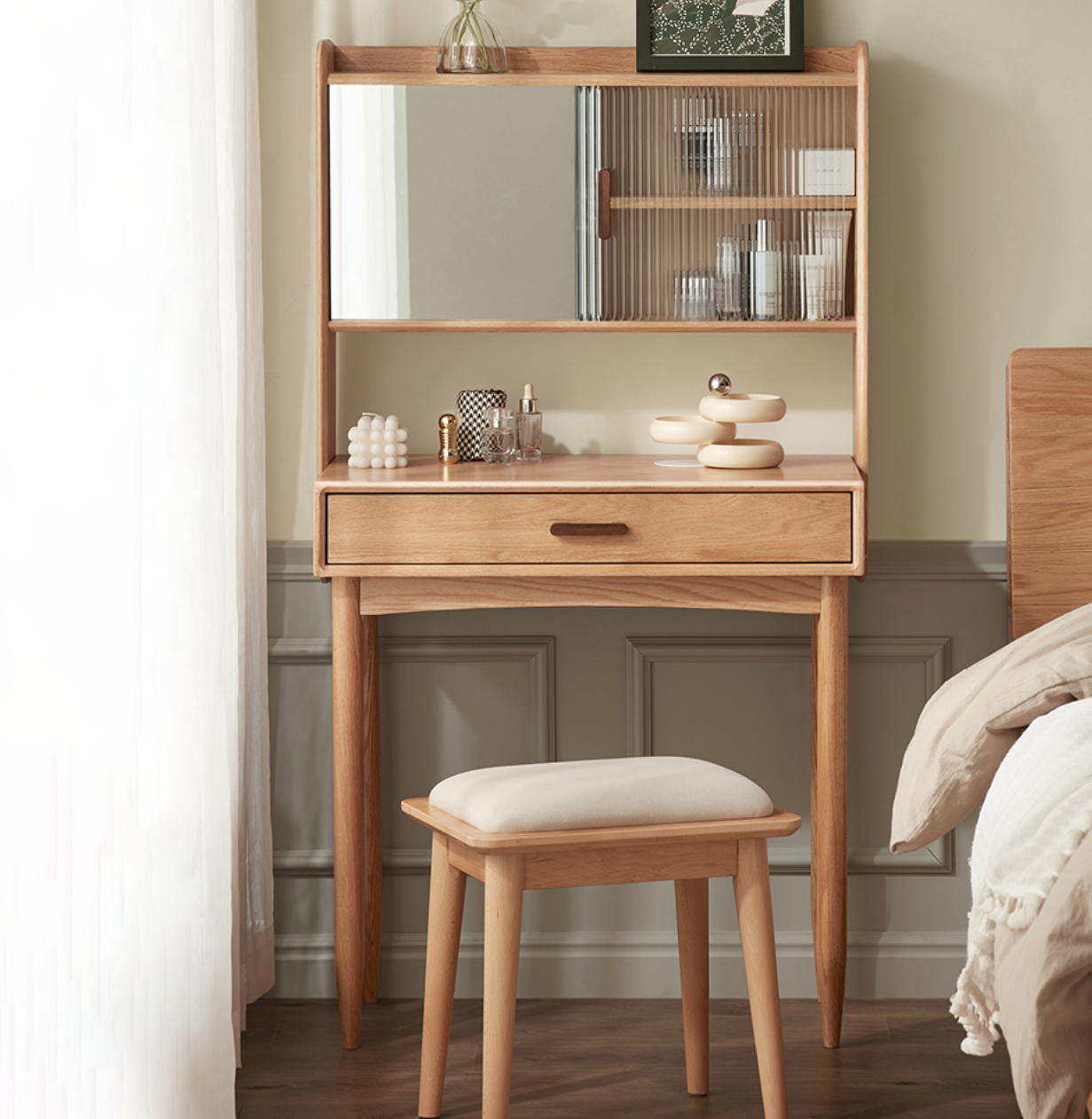 澹雅抽屜梳妝台 ZY-H7052