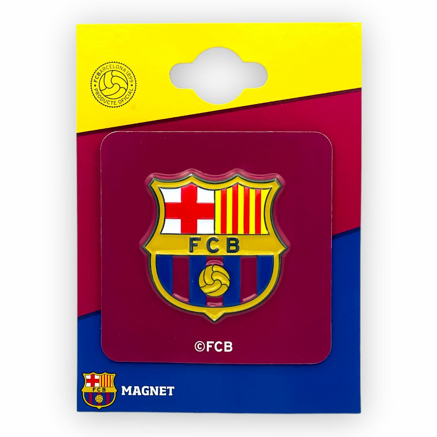 巴塞隆拿方形會徽磁石貼