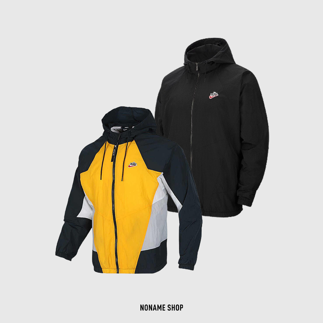 NIKE NSW Sportswear 基本款 經典 阿甘 Logo 防風 風衣 外套 兩色