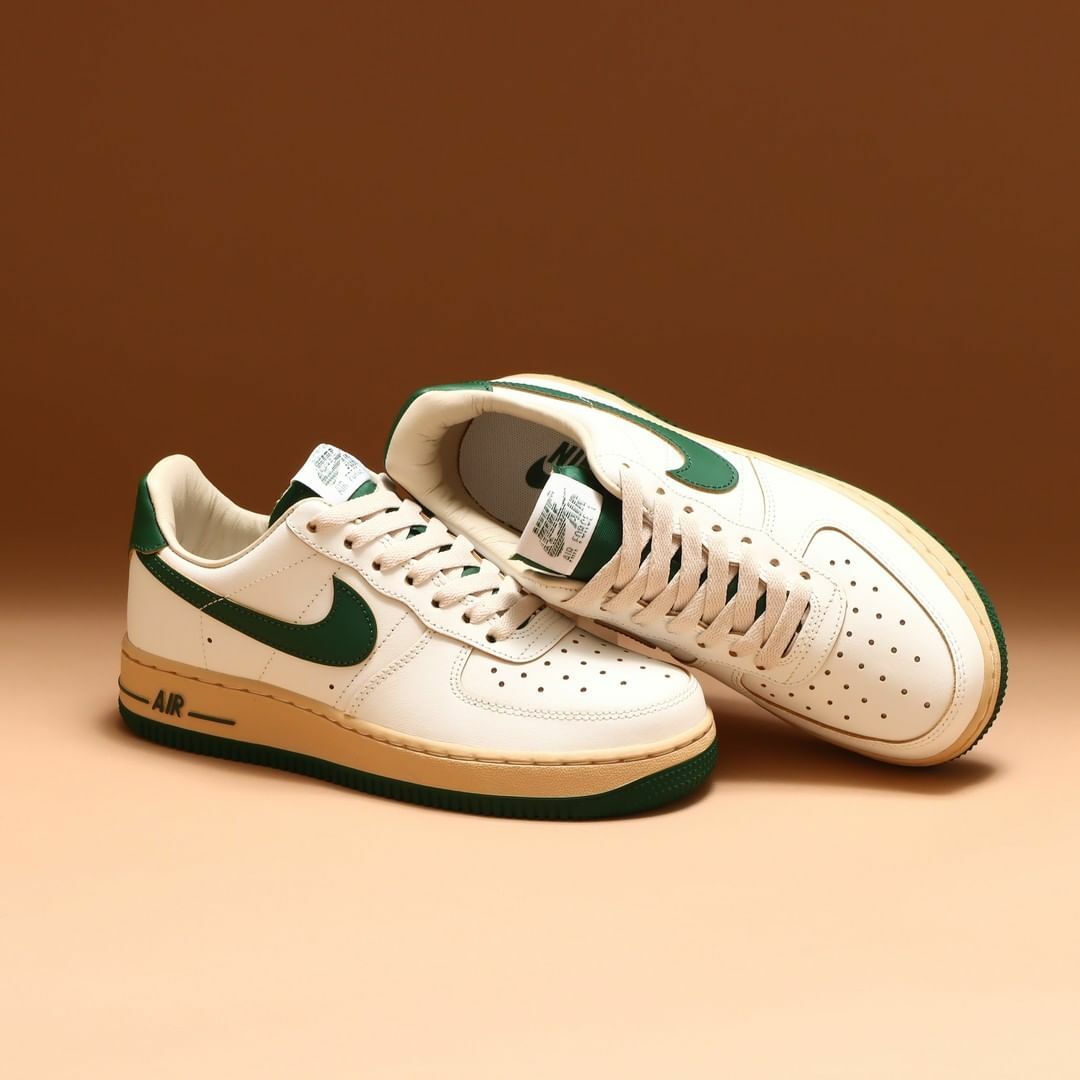 【APAIR】預購 Nike Air Force 1 Low Gorge Green 復古做舊 白綠 女款 DZ4764-133