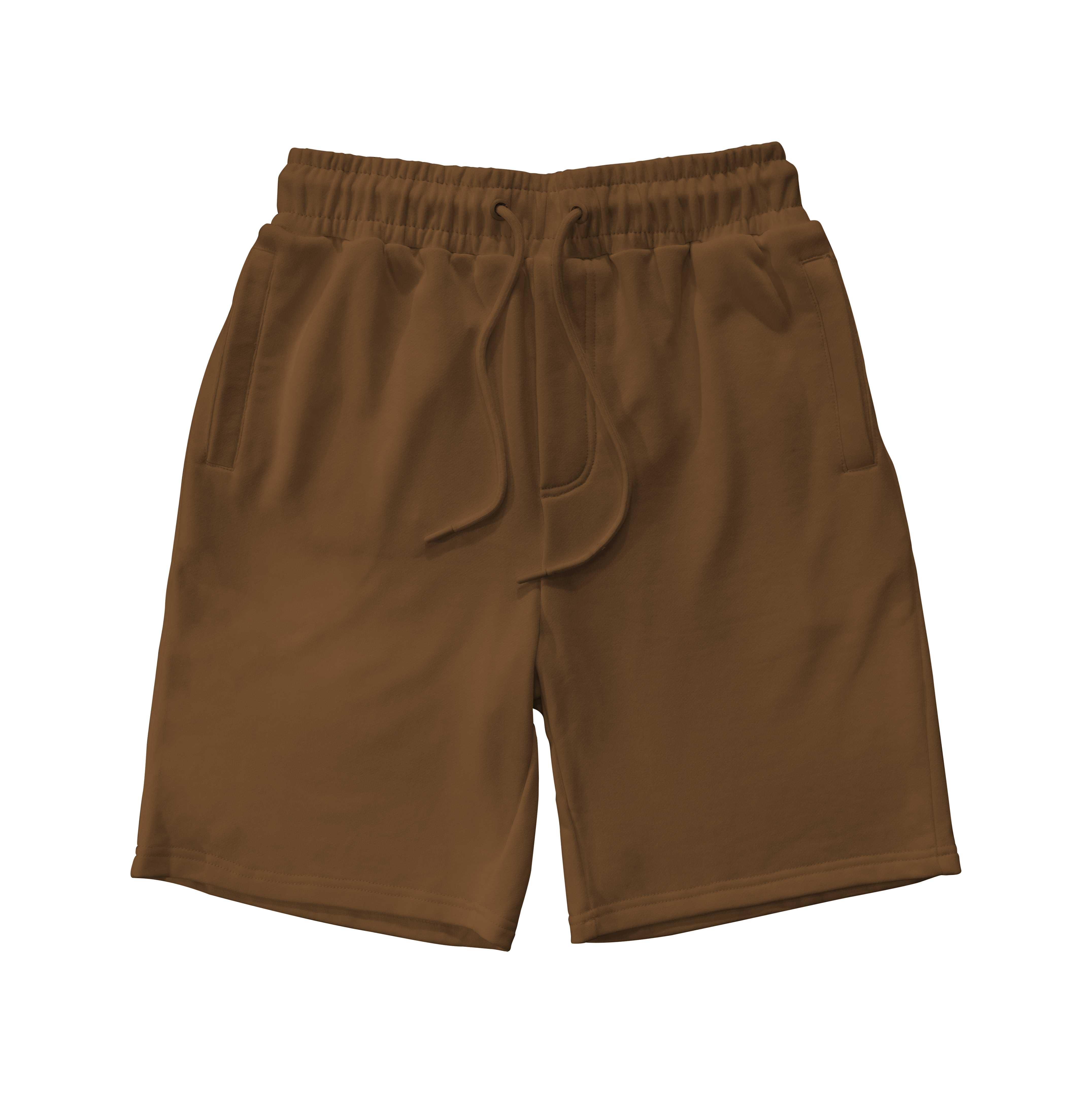 山系毛巾布啡色短褲 (中性)