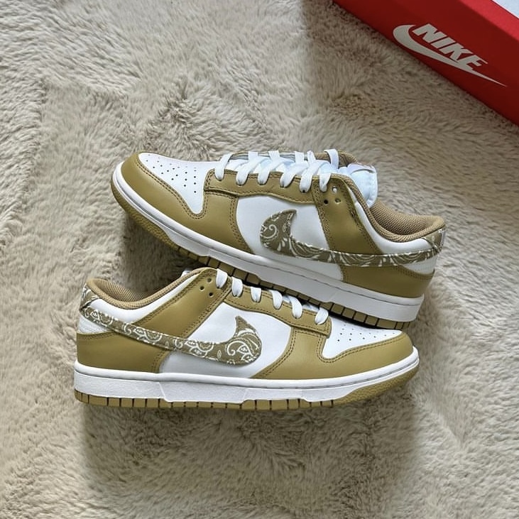 Nike Dunk Low "Barley Paisley" 大麥茶變形蟲