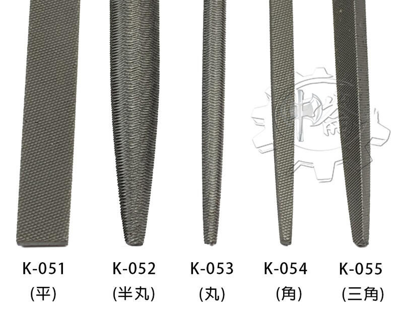 ＊中崙五金【附發票】日本製 TSUBOSAN 中目 K-051/052/053/054/055 壺三 雙面挫刀 (單支)