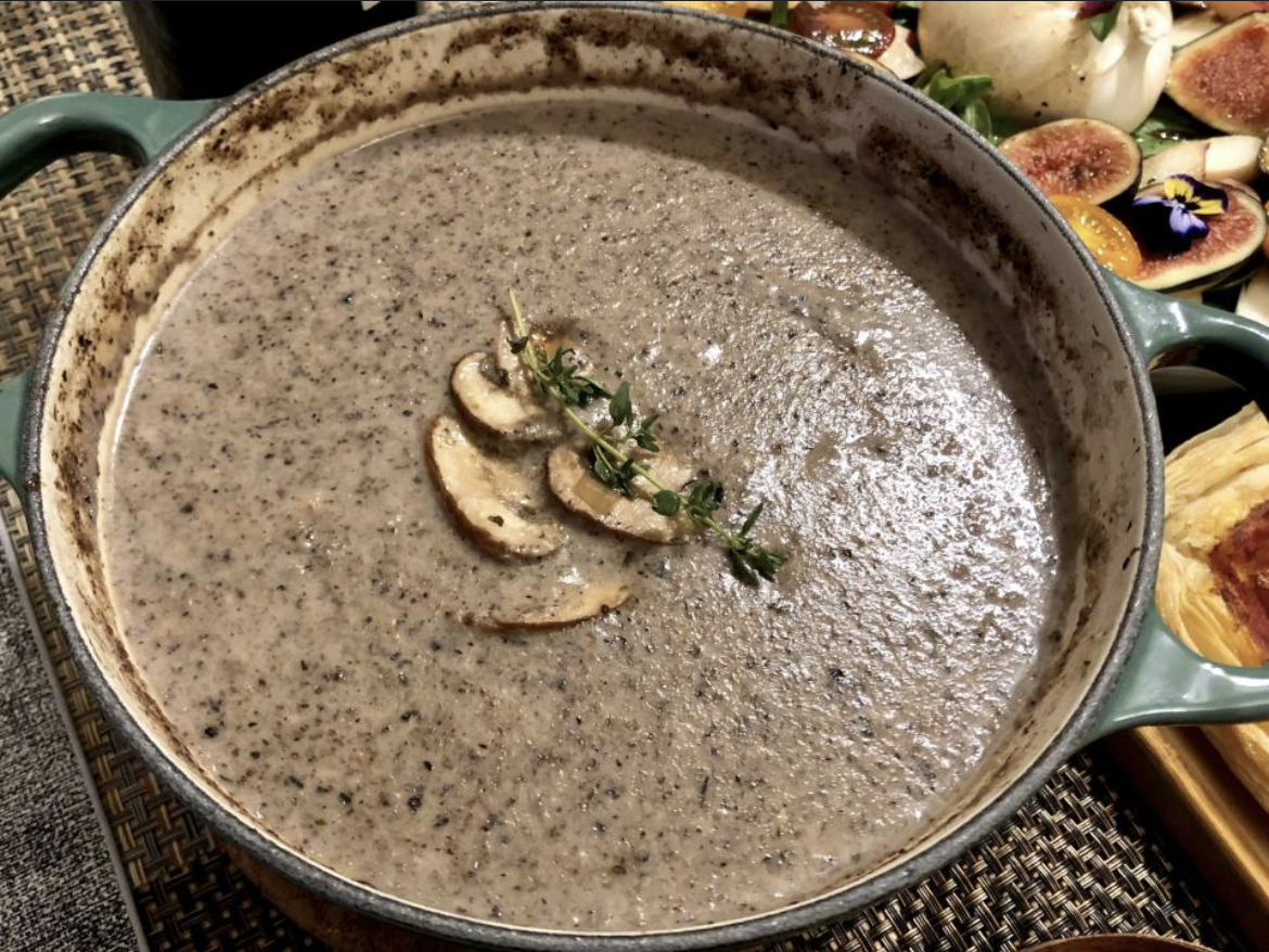 蘑菇忌廉湯 (8碗)